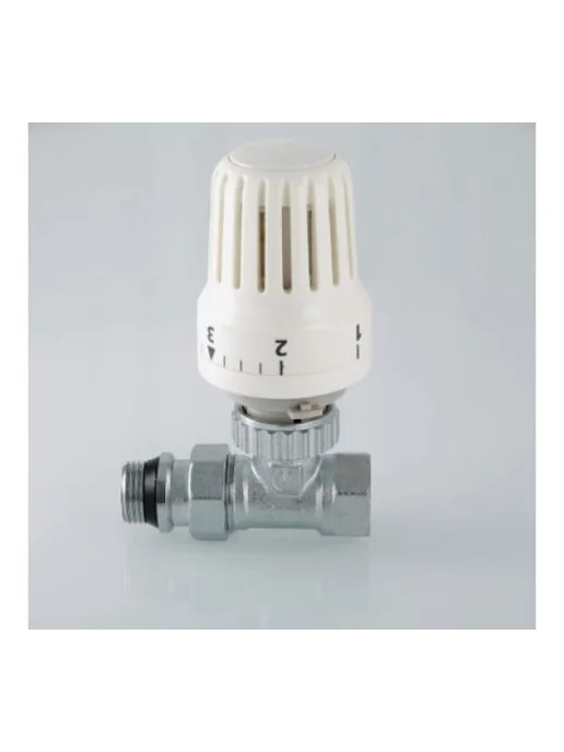 Valtec Клапан с термостатической головкой прямой 1 2" VT.048.N.04, белый, фото 5