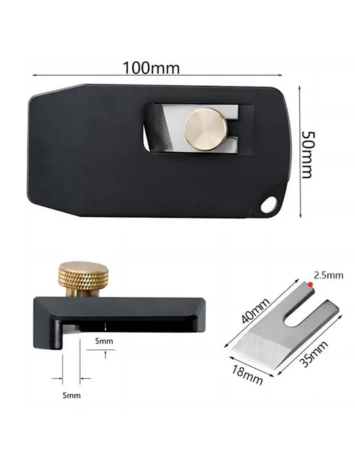 Woodworking Edge Trimmer Hand Planer Edge Bander with High, вариант, фото 3