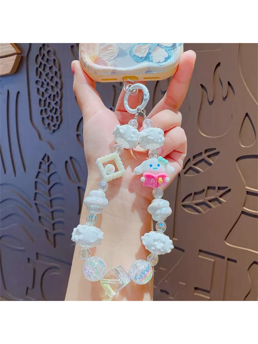Брелок Hello Kitty с бусинами