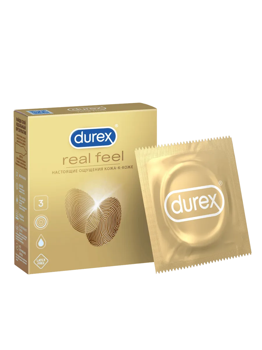 Презервативы Durex RealFeel 3 шт