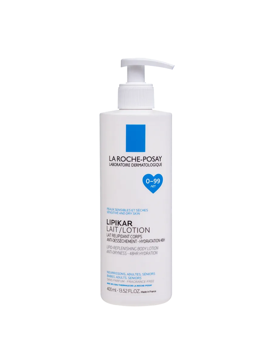 La Roche-Posay Lipikar Lait Молочко смягчающее для сухой кожи без отдушки 400 мл