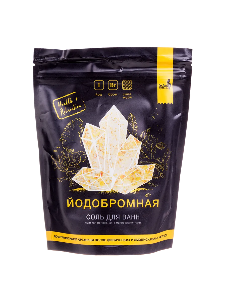 Соль для ванн Dr.Aqua морская йодобромная 700 г 1 шт