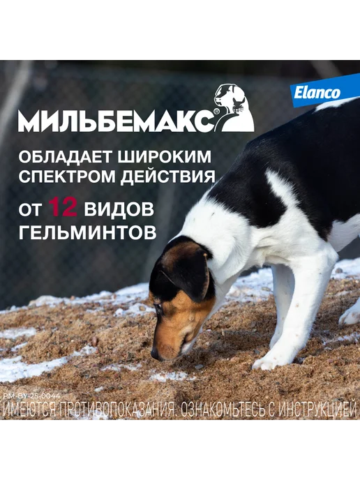 мильбемакс Мильбемакс от гельминтов для крупных собак 12,5 мг 125 мг та…, вариант, фото 4