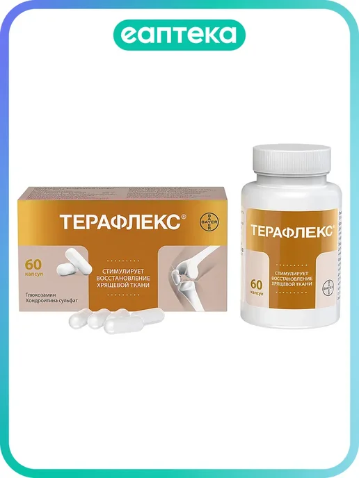 Терафлекс капсулы 500 мг+400 мг 60 шт