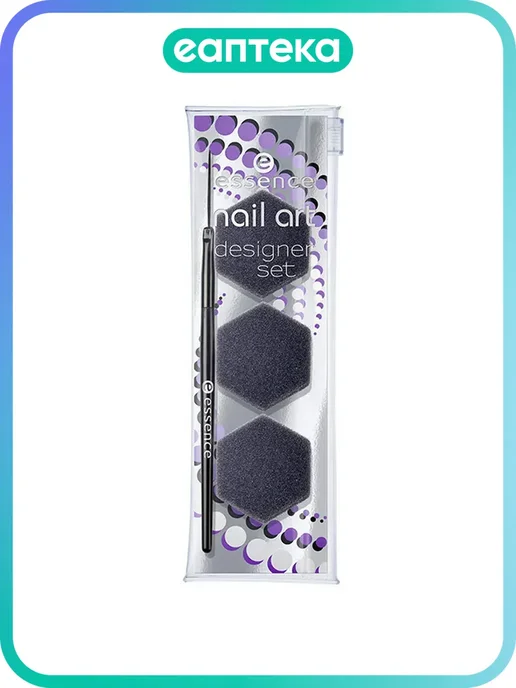 Essence Essence Набор для дизайна ногтей (губки и кисточка) Designer…, вариант