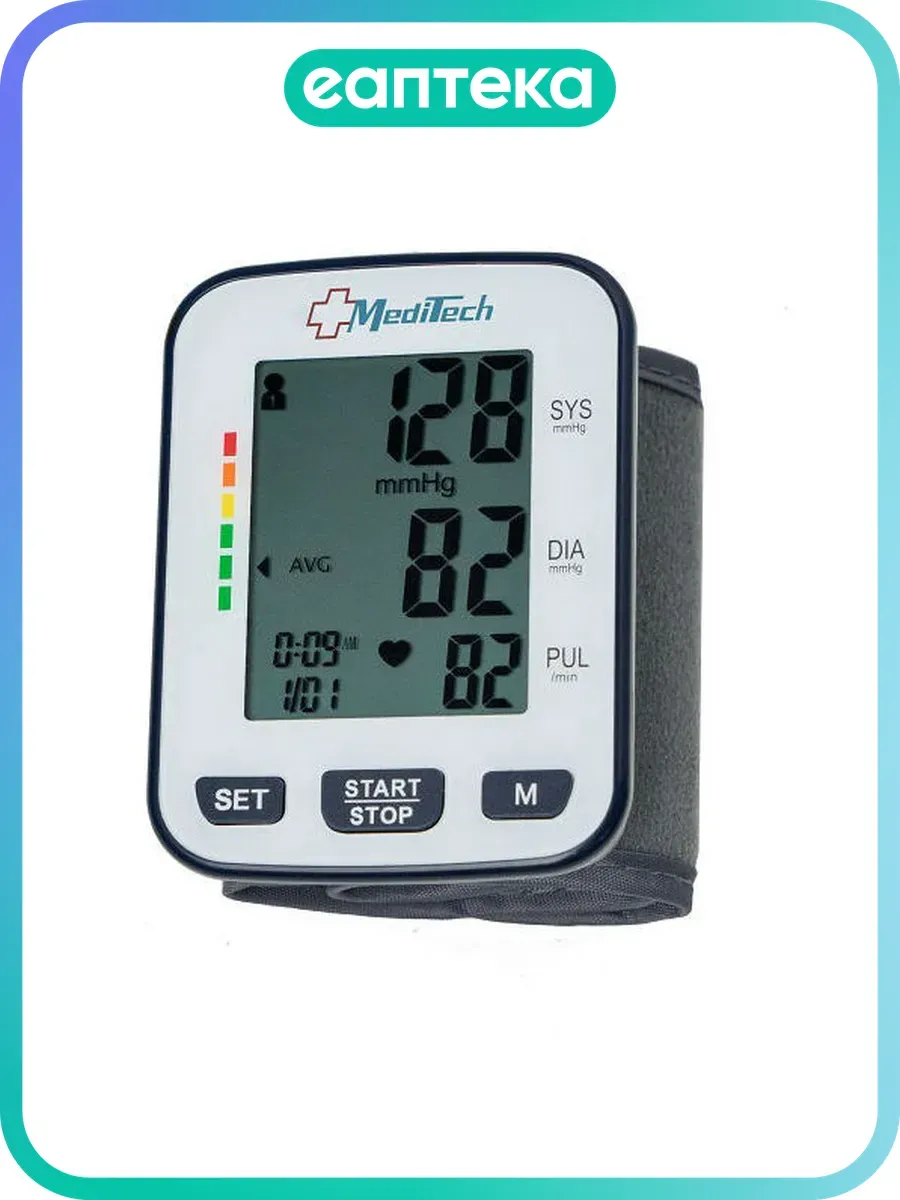 Тонометр автоматический MediTech МТ-60 на запястье 1 шт