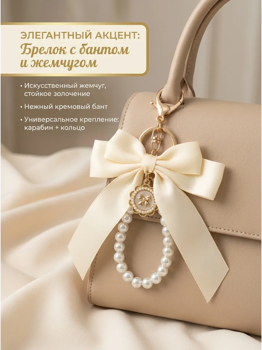 Брелок обвес на сумку женскую