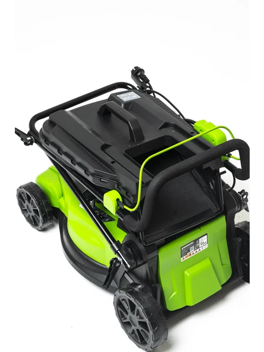 Greenworks Газонокосилка электрическая LM2000, 2000 Вт, 43 см, 2000 Вт, фото 3