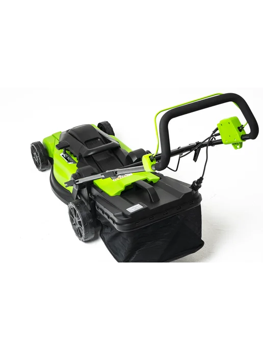 Greenworks Газонокосилка электрическая LM2000, 2000 Вт, 43 см, 2000 Вт, фото 5