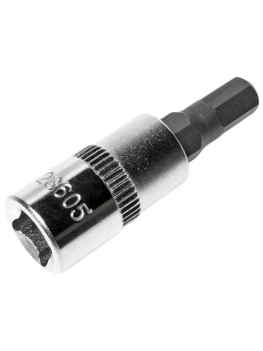 JTC Головка с насадкой HEX 1 4" х H5, длина 37мм, JTC-23605, серый, фото 2