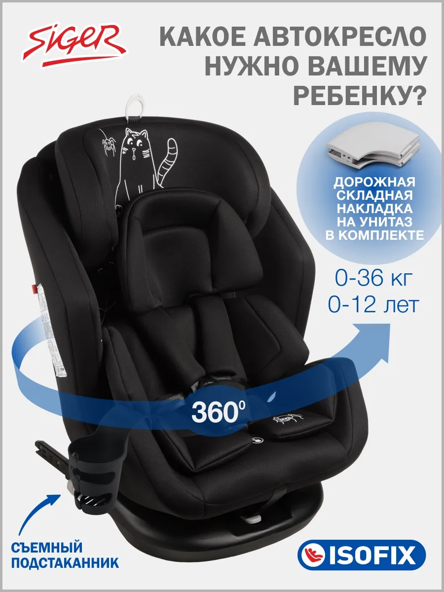Автокресло 0-36 Ультра Изофикс (Isofix)