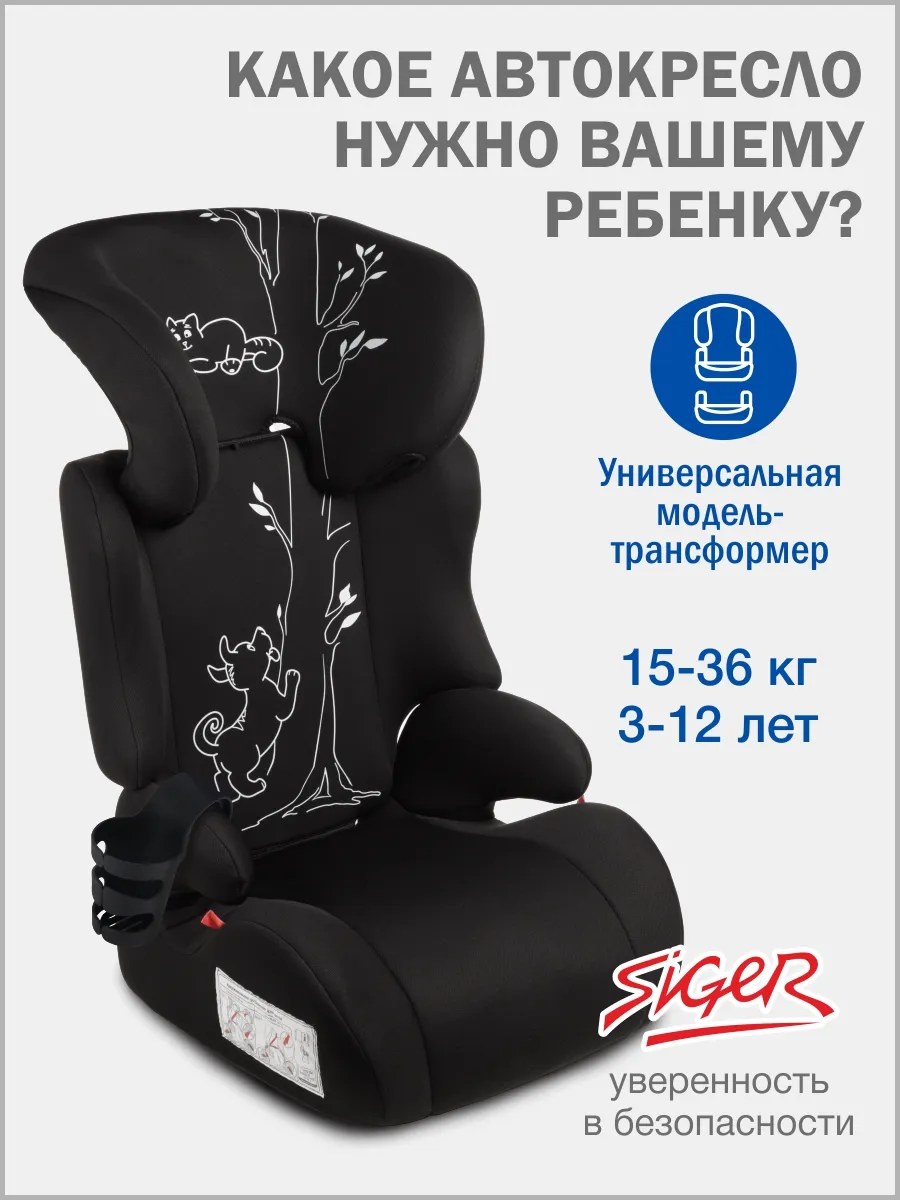 Автокресло 15-36 кг