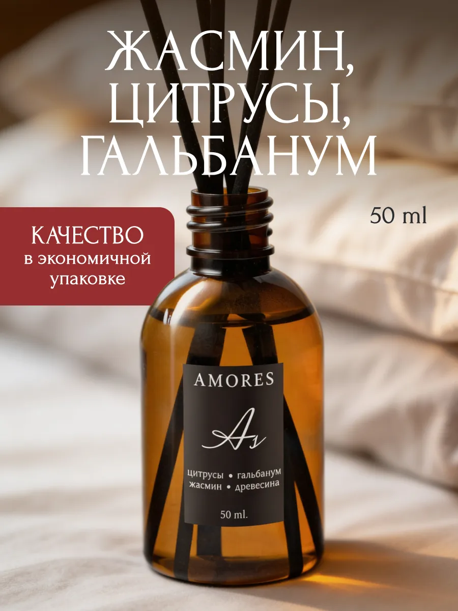 Диффузор для дома с палочками парфюмированный