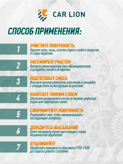 HB BODY Шпатлевка автомобильная F 220, 250 гр, 250 г, фото 3