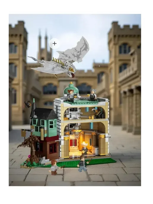 LEGO Конструктор Гарри Поттер Волшебный банк Гринготтс 1598 дет, вариант, фото 3