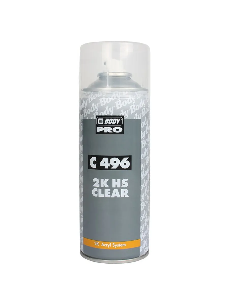 Лак Боди C 496 2K HS Clear акриловый, прозрачный 400 мл.