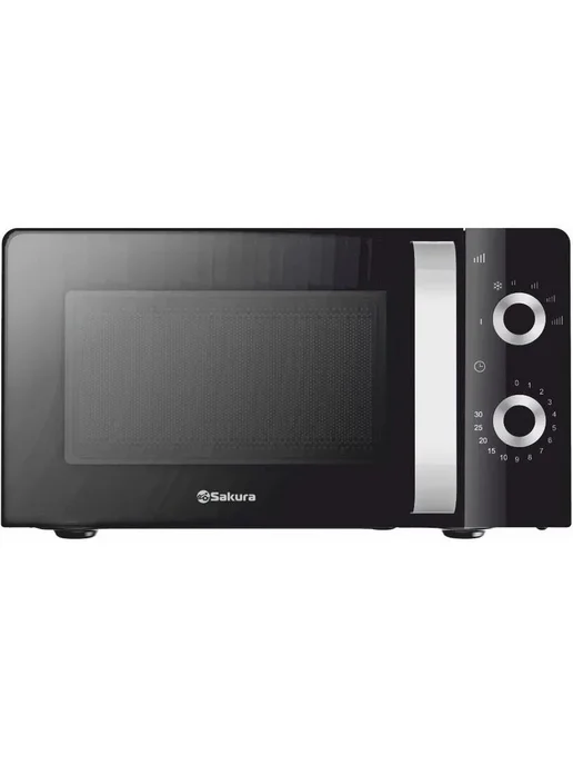 SAKURA Микроволновая печь SA 7056BK, 20 л