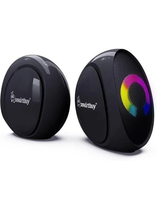 SmartBuy Колонки компьютерные 2.0 (SBA-5650) DRIVE 2 черный, черный