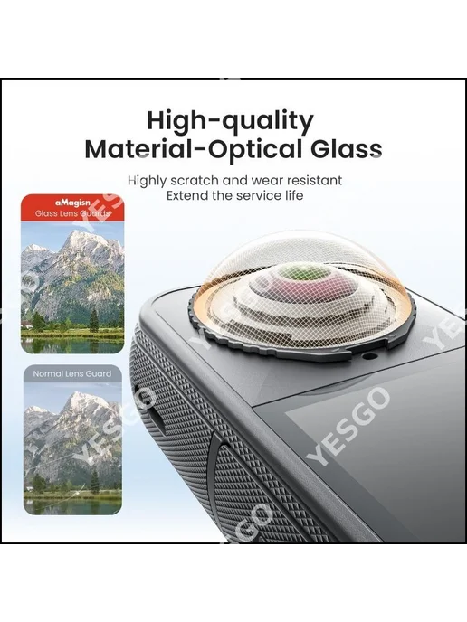 Защитная линза Magisn для Insta360 X4 Air, 360x4, фото 2