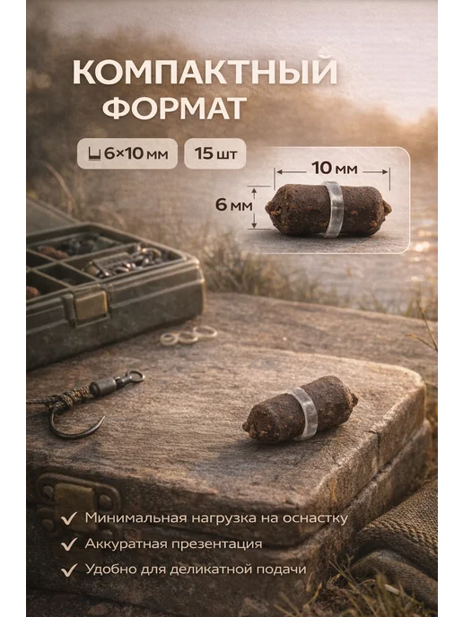 Family Joys Home Минибойлы Шоколад, на резинке, 6x10 мм - 15 шт, 6x10 мм, 15 шт, фото 2