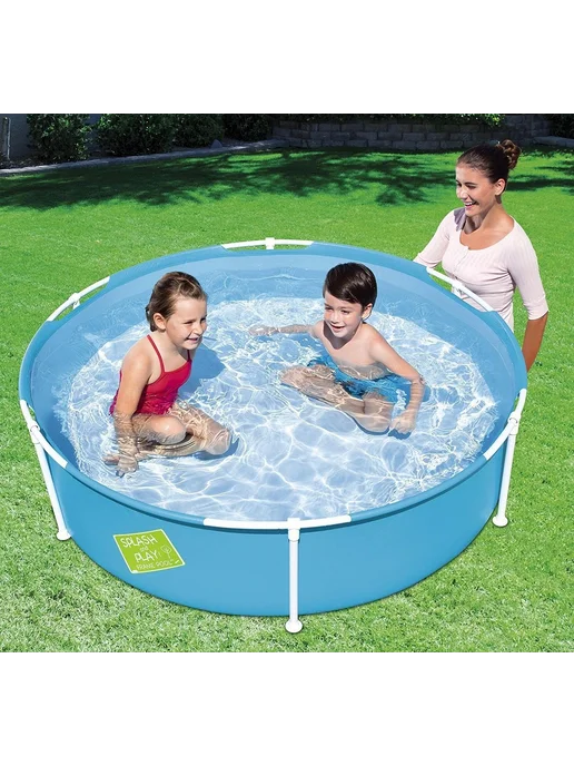 Bestway Каркасный бассейн круглый 152x38 см для дачи, 152x38 см, фото 5