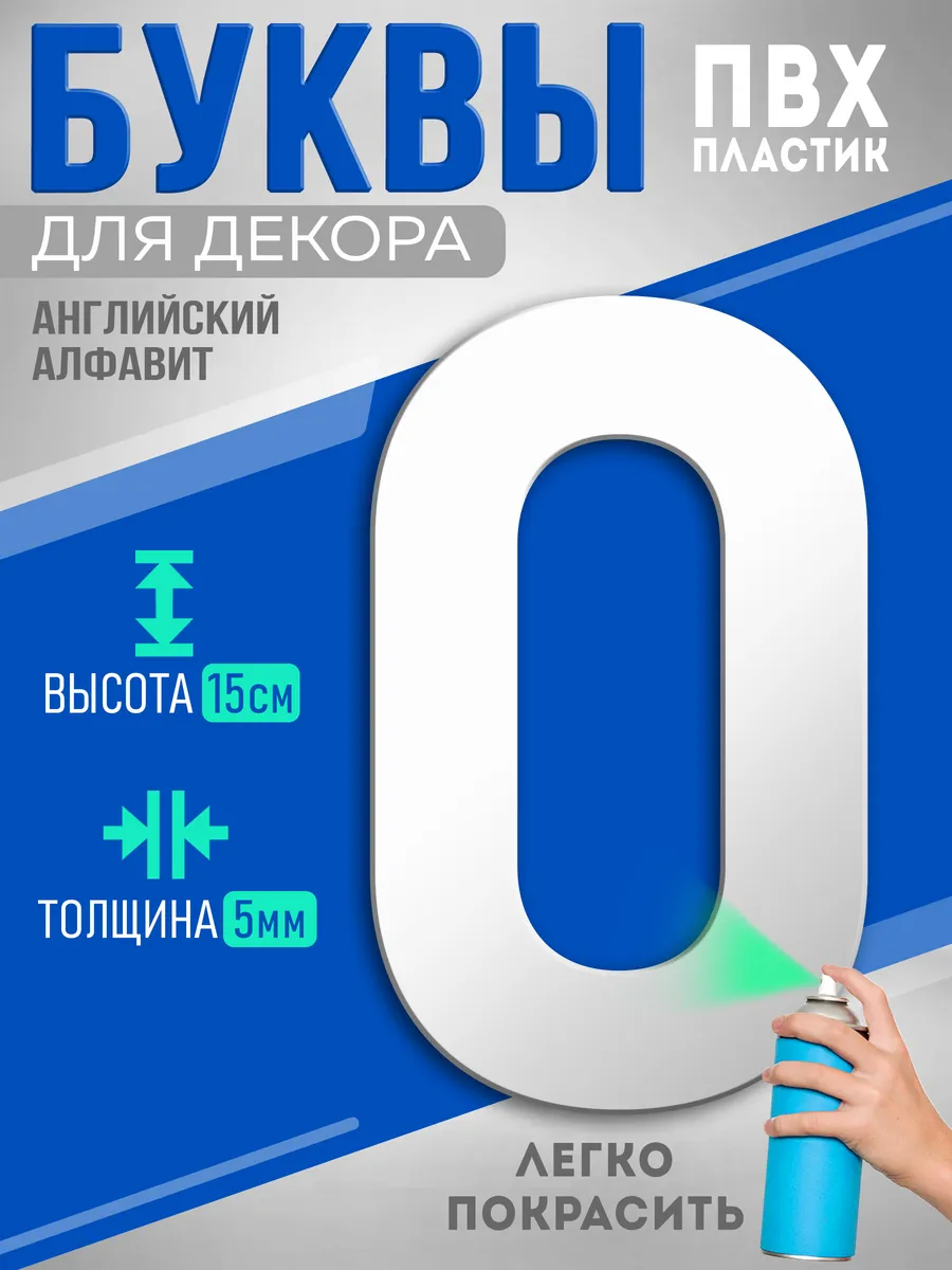 Буквы из пластика объемные на стену