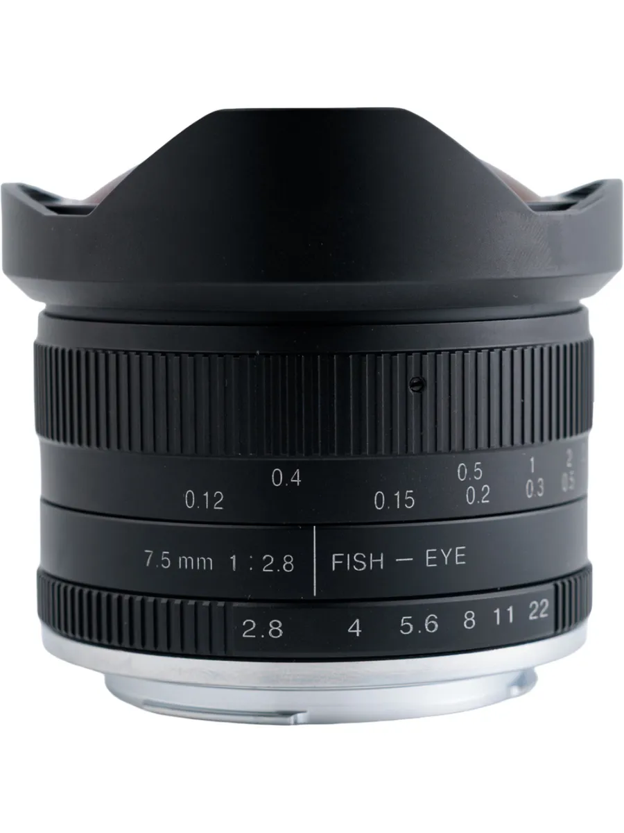 Объектив 7.5mm F2.8 для Micro 4/3