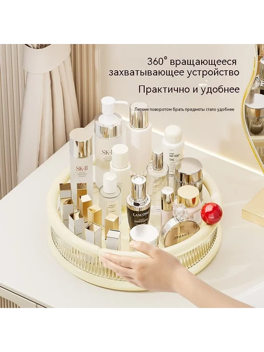 Коробка для хранения Сливочный белый, белый, фото 3