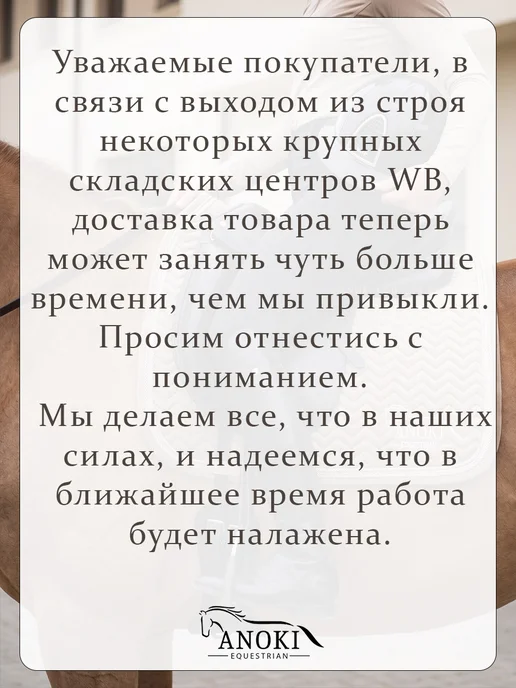 ANOKI Вальтрап для лошади универсальный бордовый бархат, красный, фото 2
