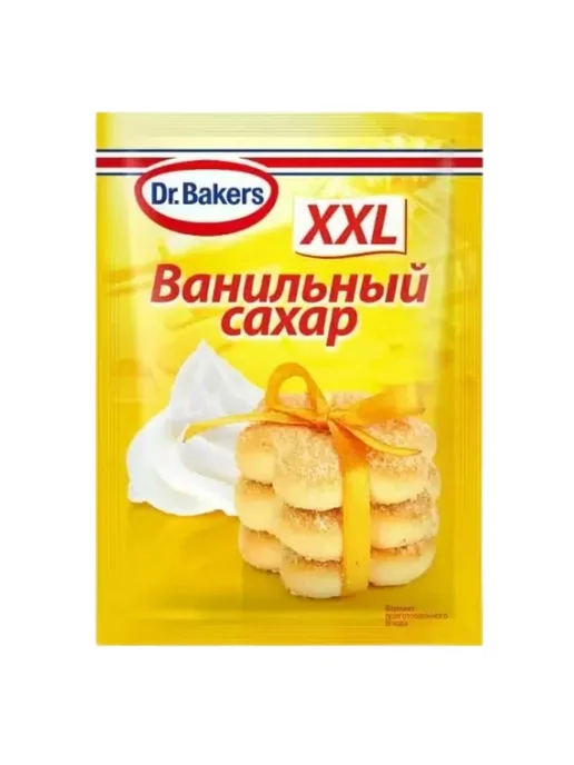 Dr.Oetker Ванильный Сахар XXL для выпечки, 10 шт по 40 гр, 10 шт, 40 г, фото 2