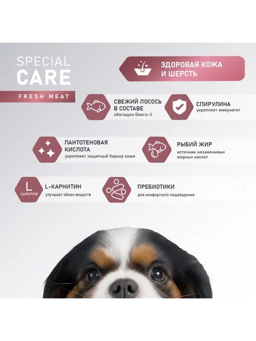 Сухой корм AWARD Здоровой Кожи для собак, лосось, 12 кг, фото 4