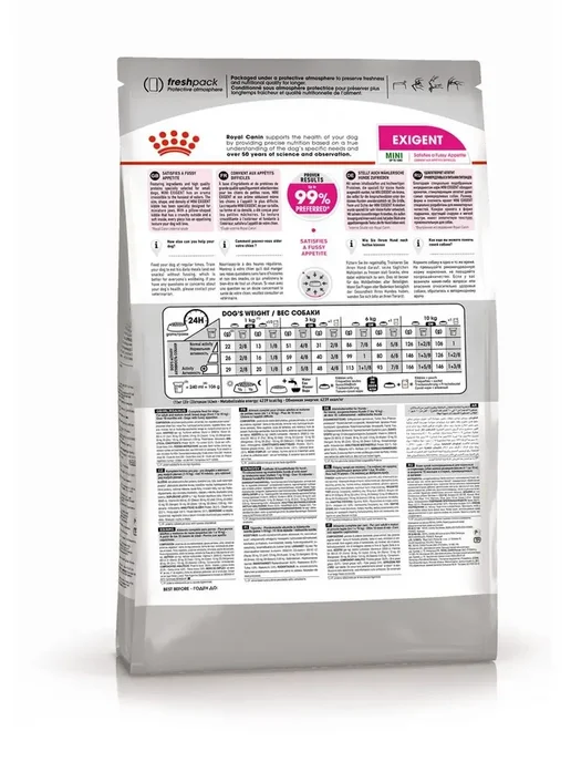 Сухой корм Royal Canin. Привередливых Exigent для собак, мелкие, 1 кг, фото 4