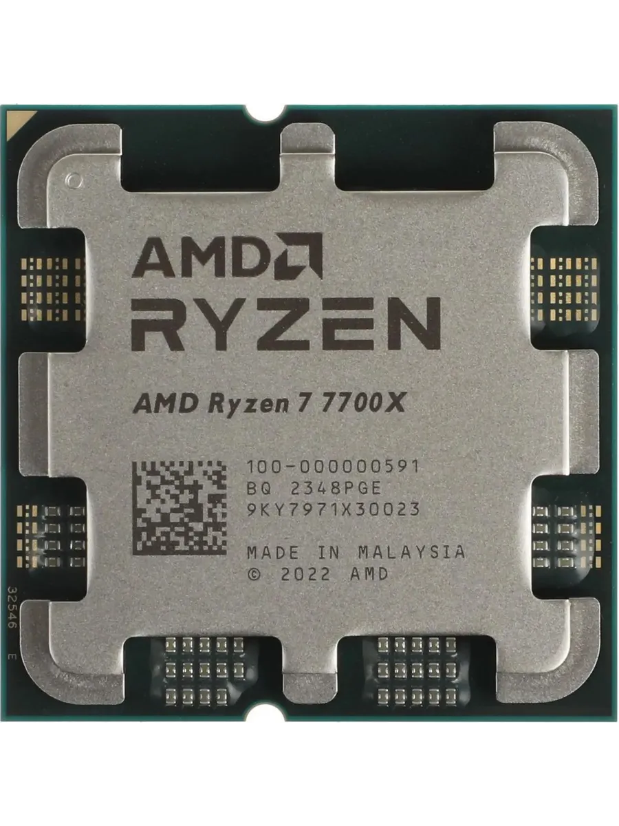 Процессор Ryzen 7 7700X (AM5, 4.5 ГГц) OEM AMD 826502884 купить за 22 197 ₽ в интернет‑магазине Wildberries