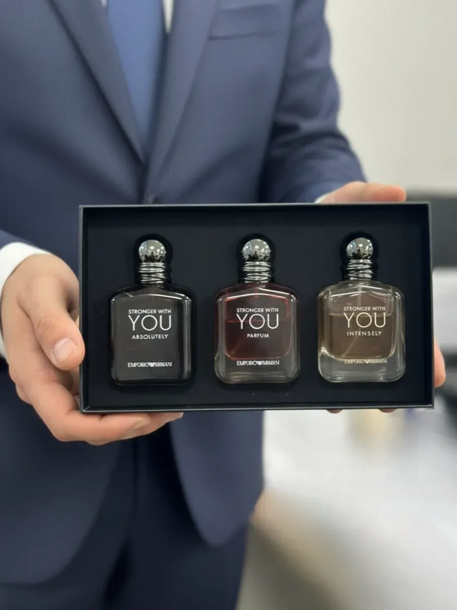 Подарочный набор Джорджио Армани Stronger With You 3 x 35 ml