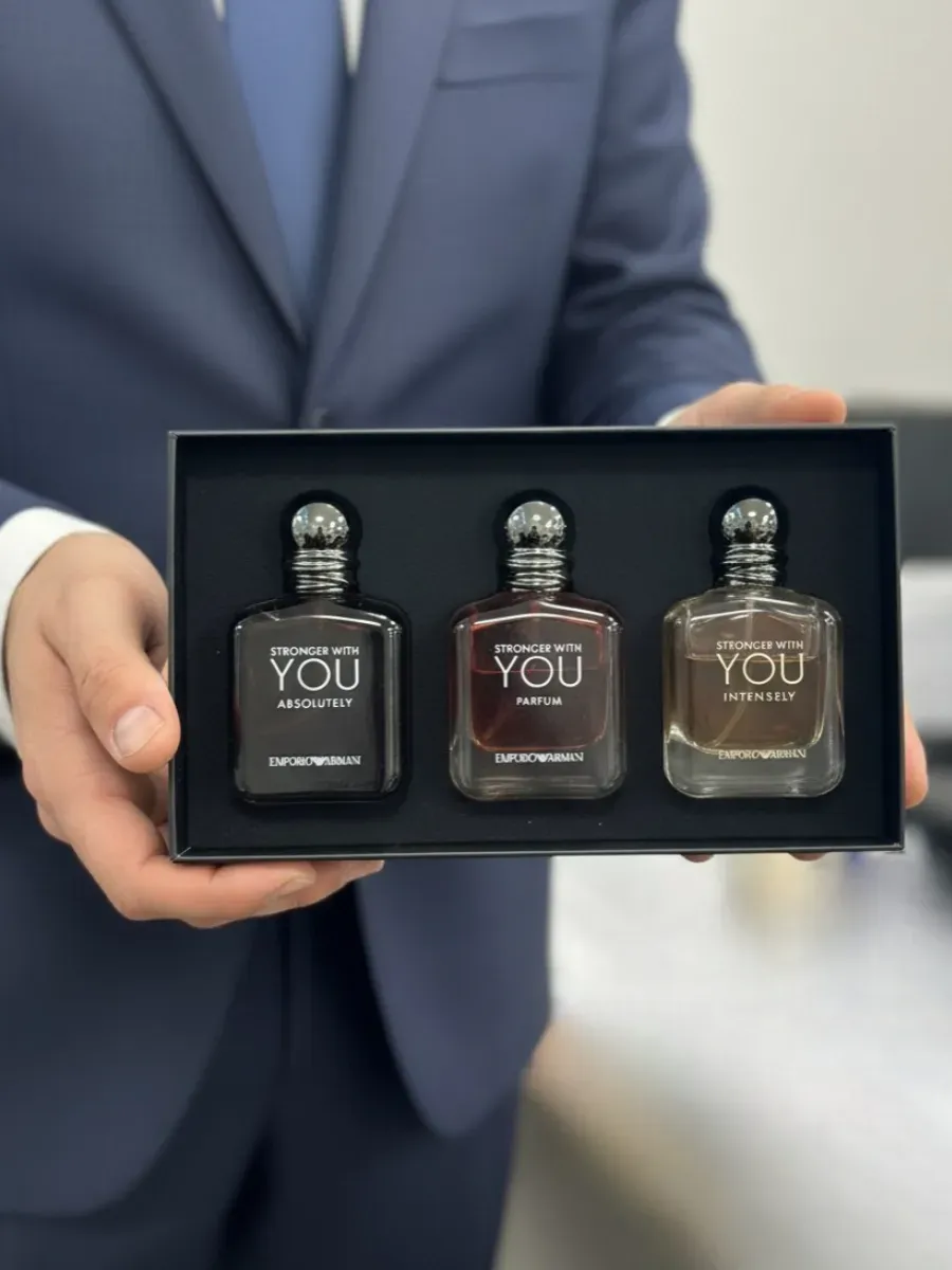 Подарочный набор Джорджио Армани Stronger With You 3 x 35 ml