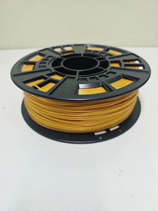 Фаэтро PETG пластик для 3D принтера, филамент золотой, 1 кг, 1 кг, фото 4