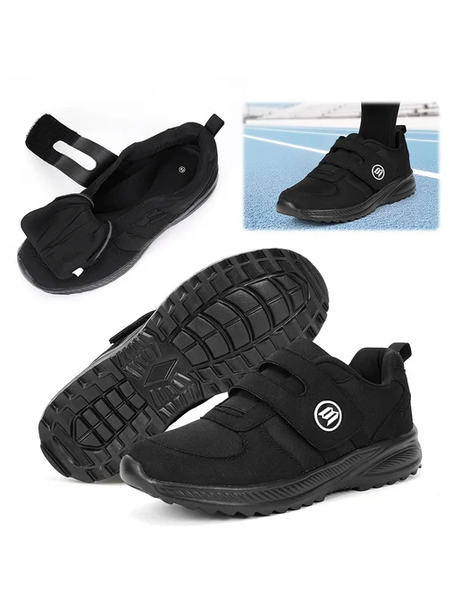 Обувь для диабетиков slip-on, ортопедическая, антискольж. 36, черный, фото 2