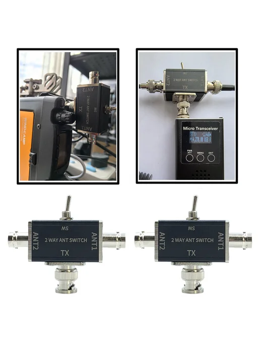 2-канальный CB HAM ант коммутатор 100W 0-50МГц с землёй(B, 100 Вт, фото 3