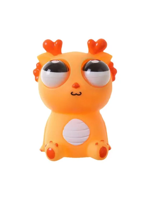 Игрушка-антистресс Дракон синий Жвачка для рук, синий, фото 5