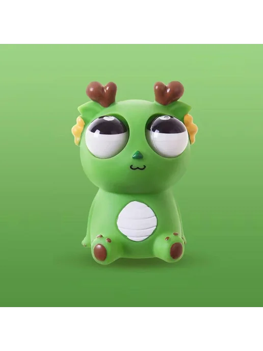 Игрушка-антистресс Дракон синий Жвачка для рук, оранжевый, фото 7