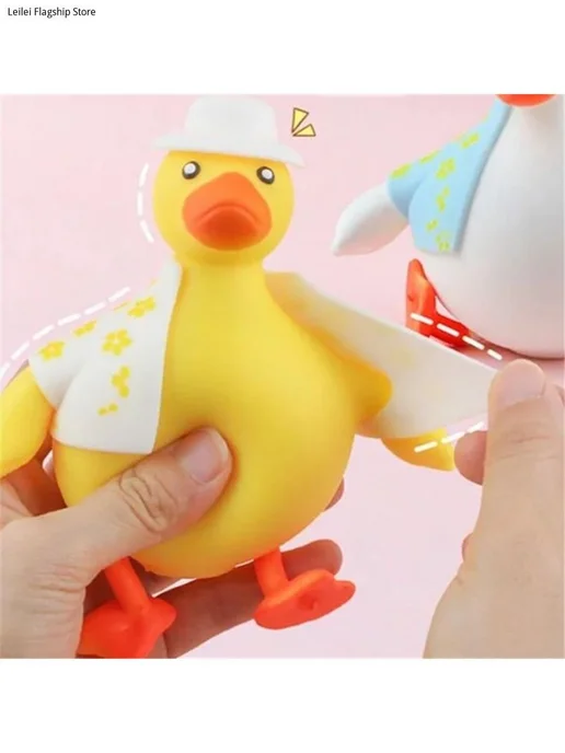 Игрушка антистресс гусь, вариант, фото 4