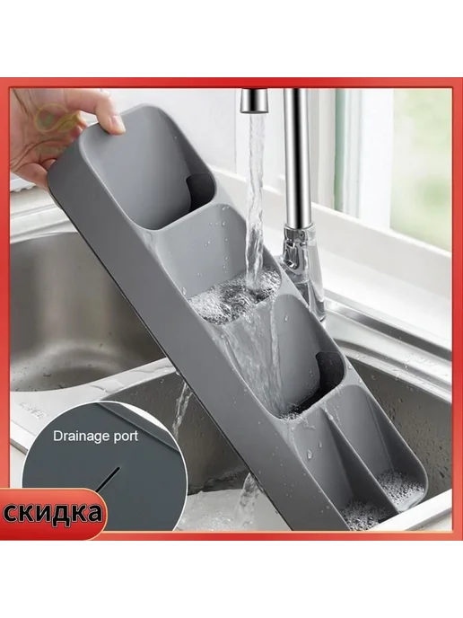 Лоток для приборов, 39.6 см х 11 см х 5.5 см, 1 шт, 1 шт, фото 2