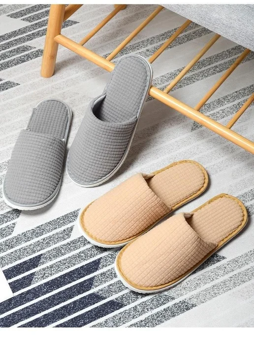 Тапочки однораз. 3 пары серый 38-42, 38-42, фото 7