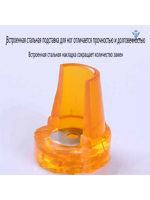 Накладки на костыли резиновые с металлом 28 мм 2 шт 28, 2 шт, фото 5