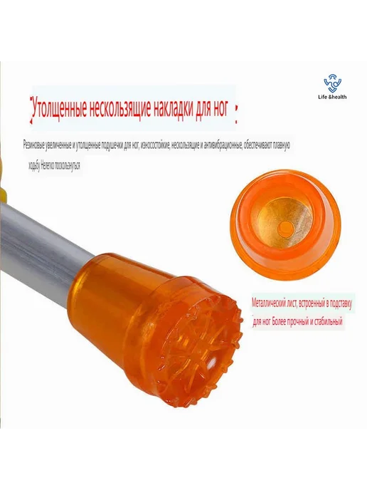 Накладки на костыли резиновые с металлом 28 мм 2 шт 28, 2 шт, фото 7