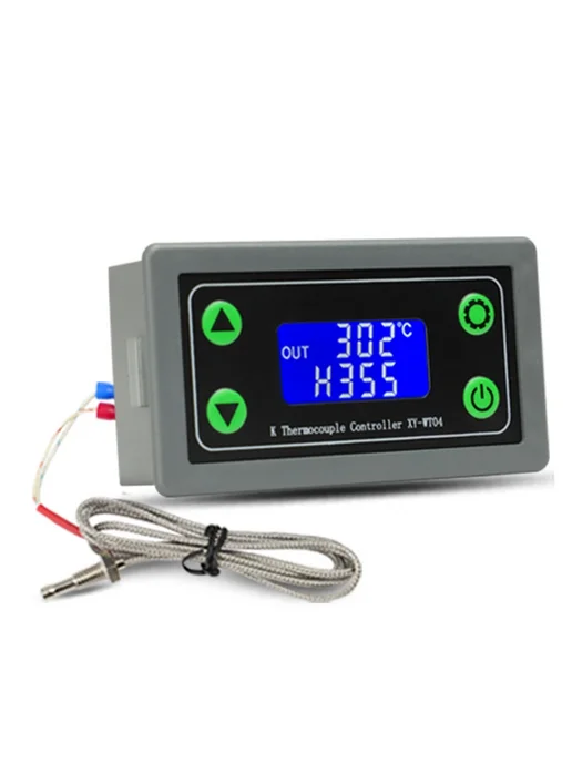 Термостат цифровой XY-WT04 K-тип -99-999°C, вариант