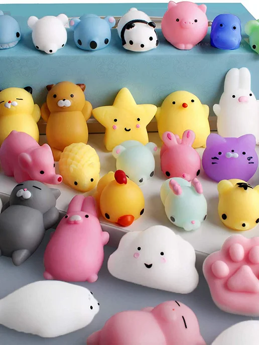 Игрушка антистресс мягкая, сквиш, 20 шт. 20 шт, 20 шт, 20 шт, фото 3
