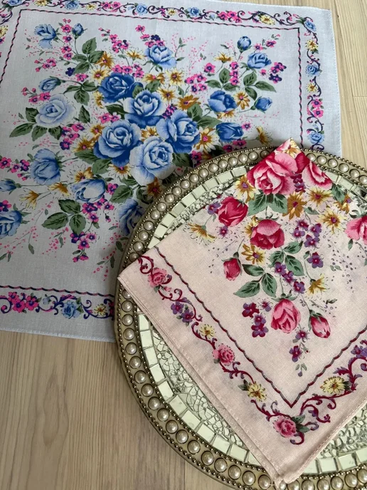 Lapastel Набор 3 штуки платков 40х40 см носовые карманные, 40x40 см, 2 шт, фото 2