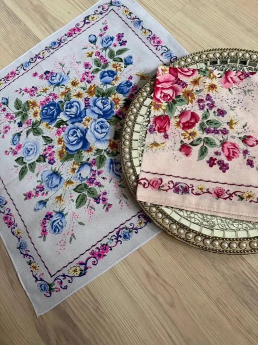 Lapastel Набор 3 штуки платков 40х40 см носовые карманные, 40x40 см, 2 шт, фото 3