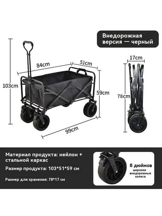 Трейлер Синий, черный